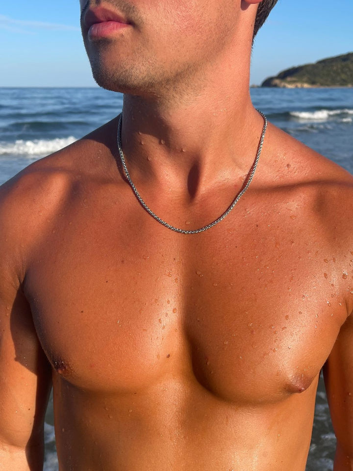 WHEAT CHAIN 3MM | Zilver