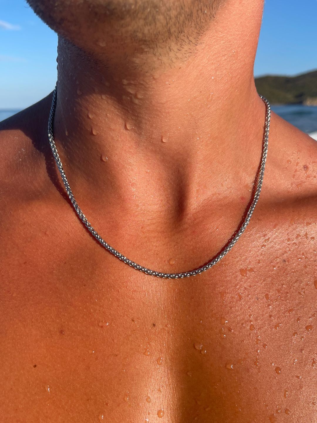 WHEAT CHAIN 3MM | Zilver