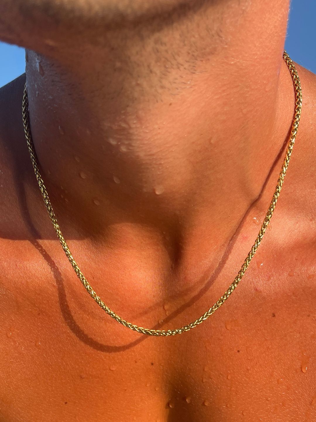 WHEAT CHAIN 3MM | 18K Goud
