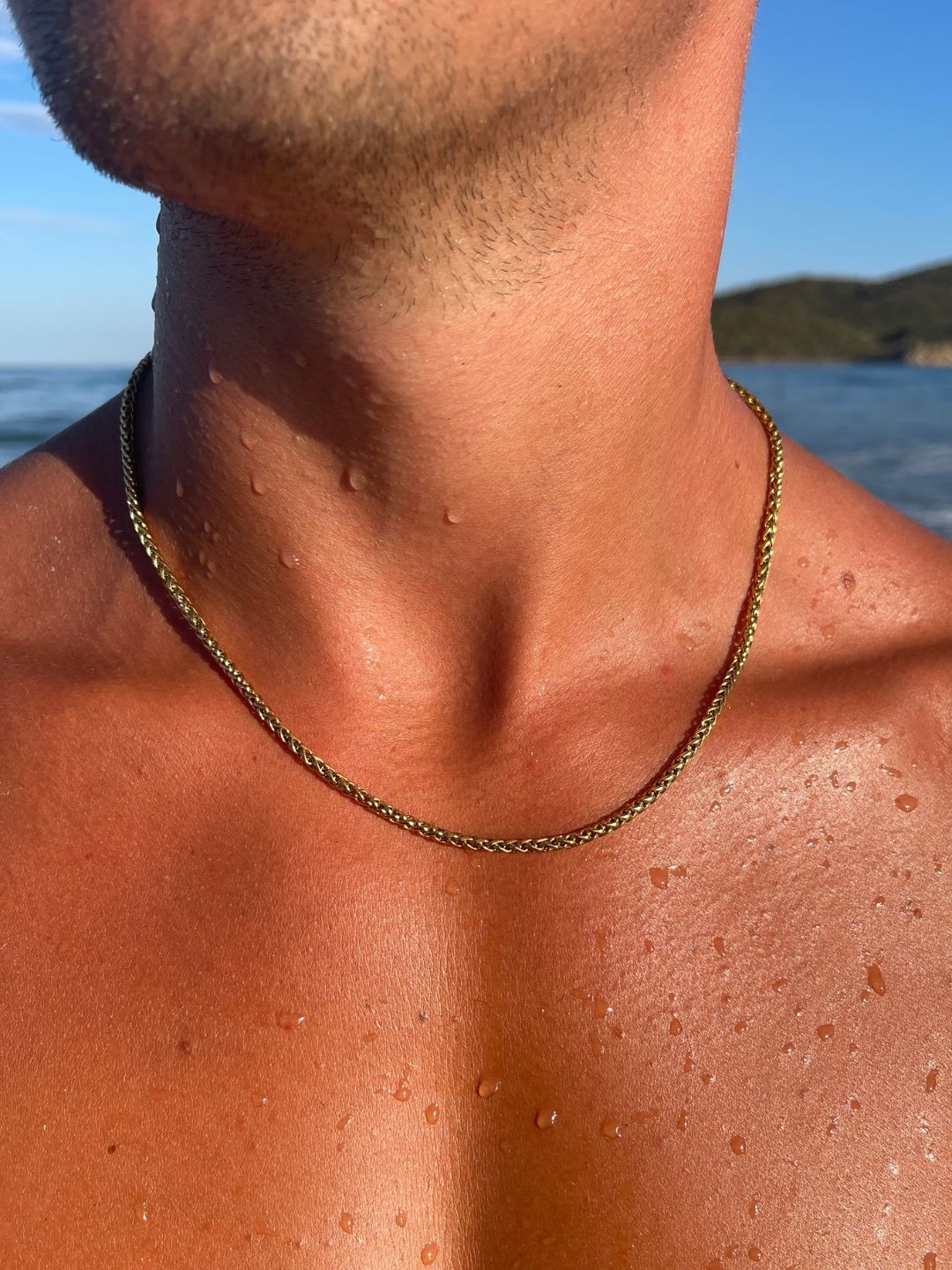 WHEAT CHAIN 3MM | 18K Goud