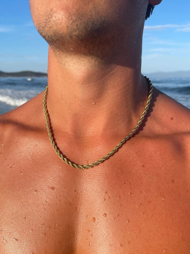ROPE CHAIN 5MM | 18K Goud
