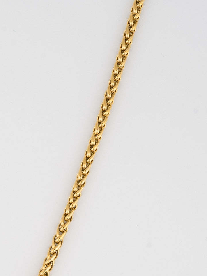 WHEAT CHAIN 3MM | 18K Goud