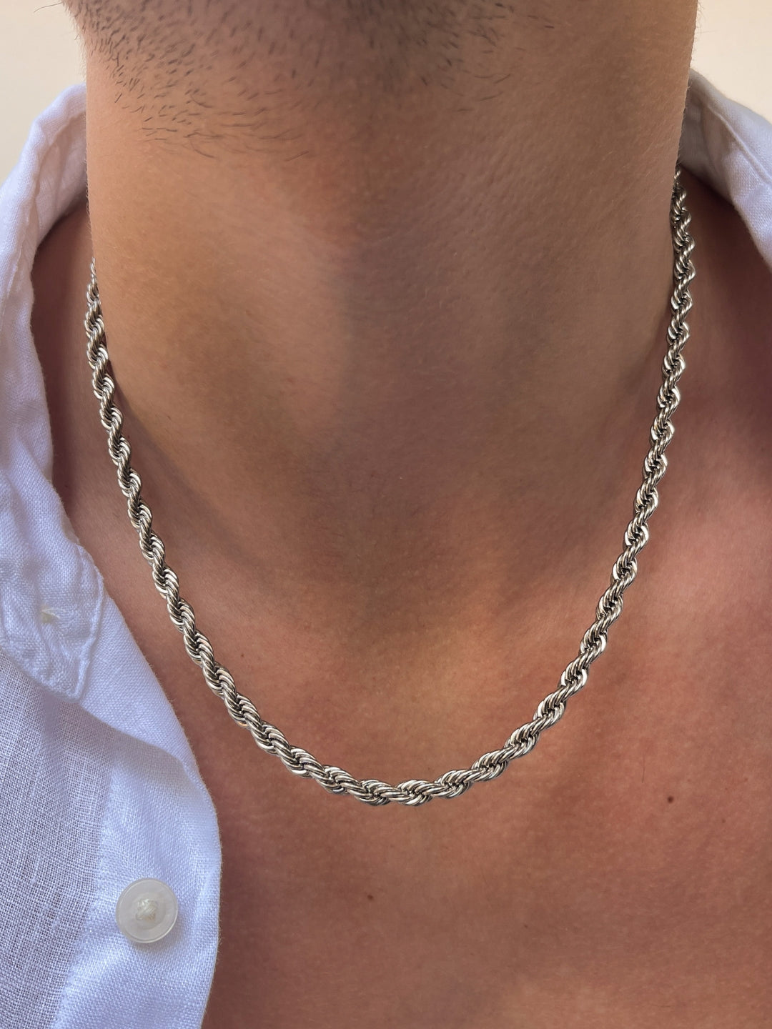 ROPE CHAIN 5MM | Zilver