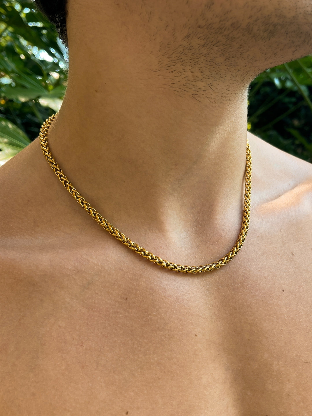WHEAT CHAIN 5MM | 18K Goud