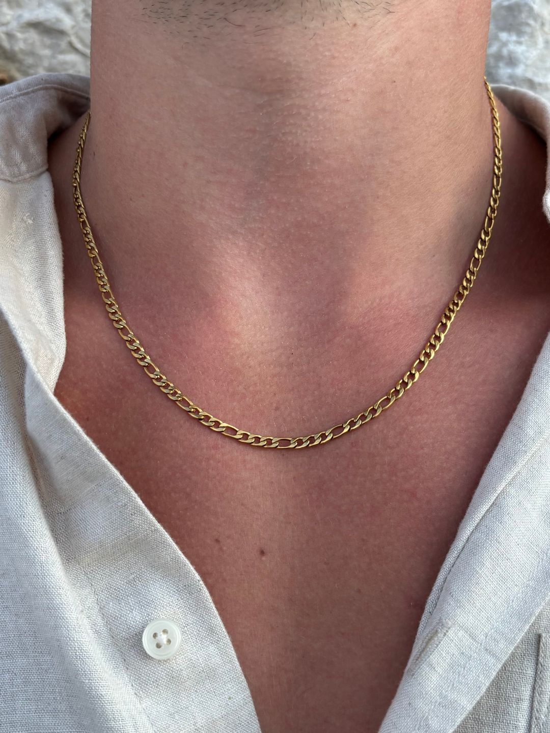 FIGARO CHAIN 3MM | 18K Goud