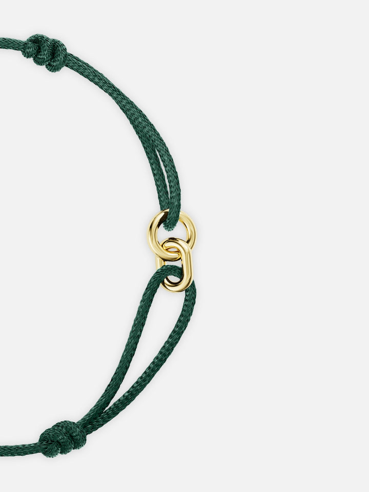 GREEN UNITY BRACELET | 18K Goud