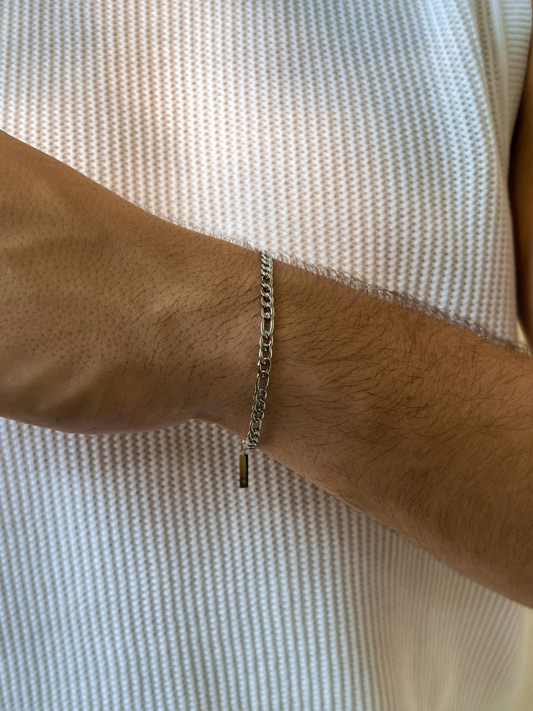 FIGARO BRACELET 3MM | Zilver