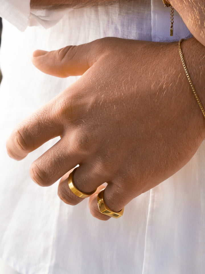 UNISIZE RING | 18K Goud