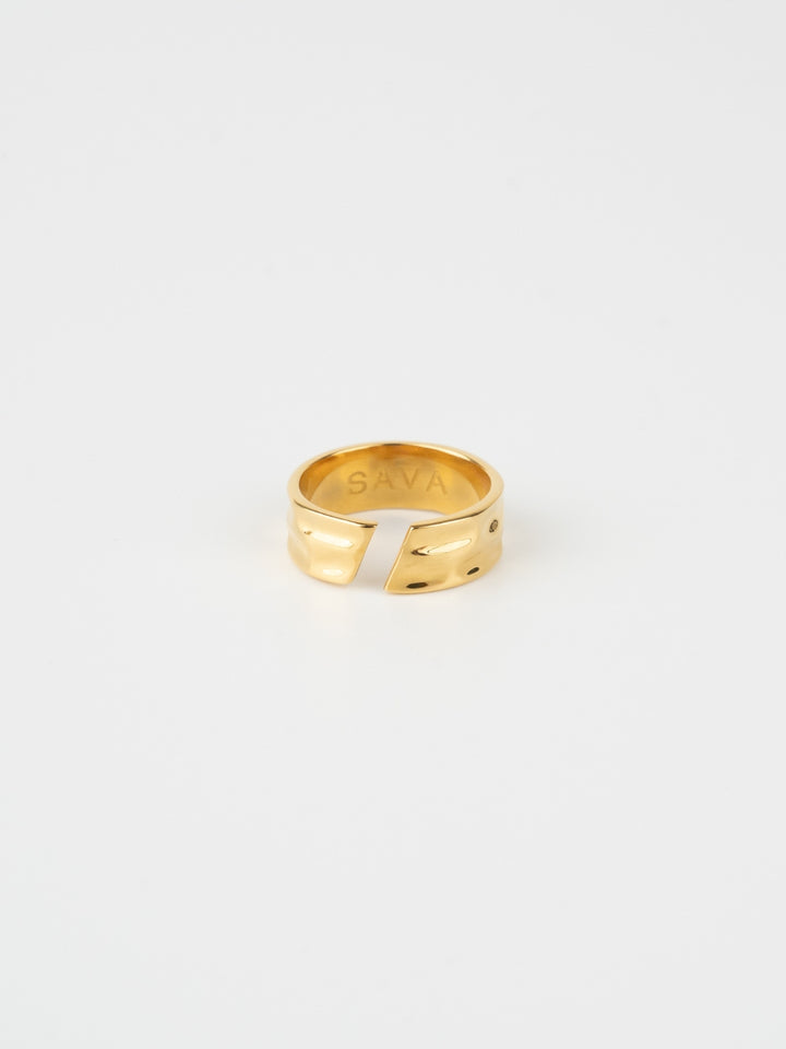 UNISIZE AMSTERDAM RING | 18K Goud