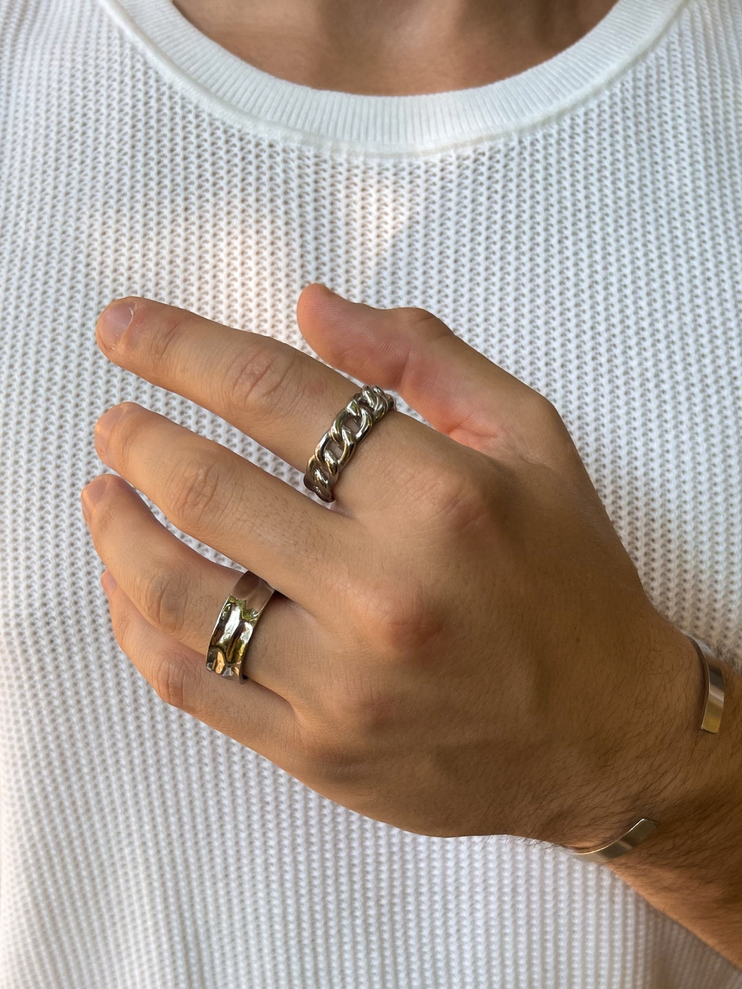CUBAN RING | Zilver