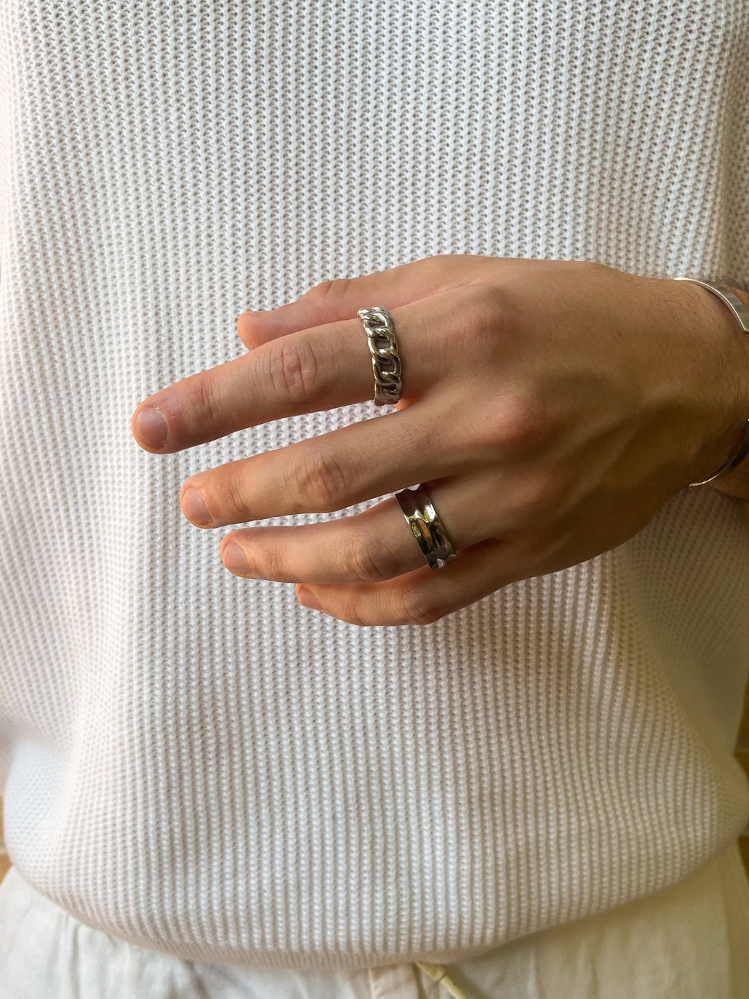 CUBAN RING | Zilver