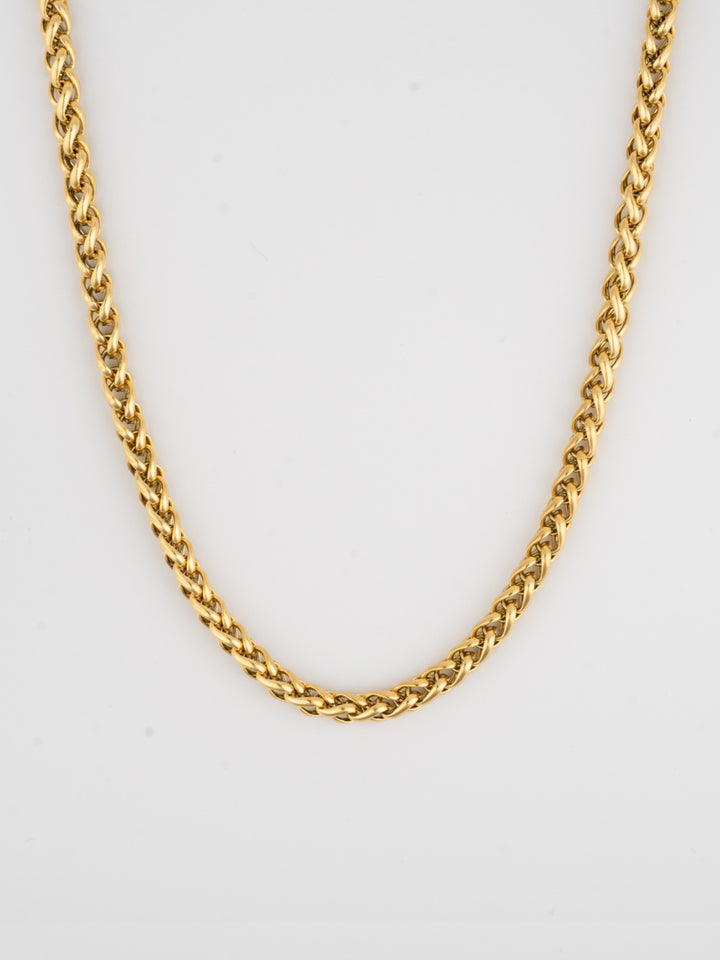 WHEAT CHAIN 5MM | 18K Goud