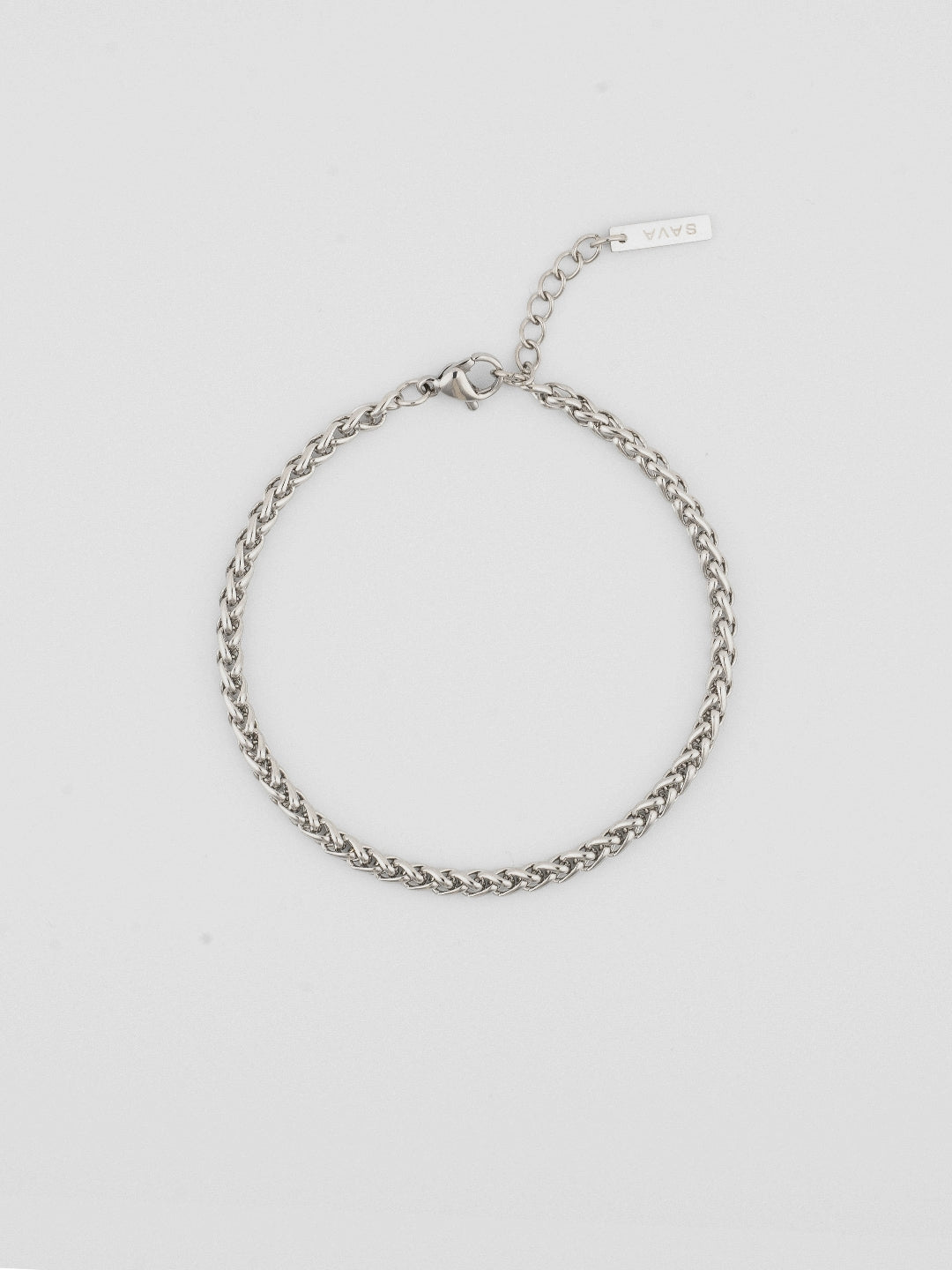 WHEAT BRACELET 3MM | Zilver