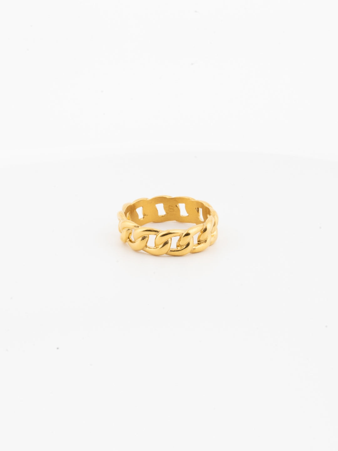 CUBAN RING | 18K Goud