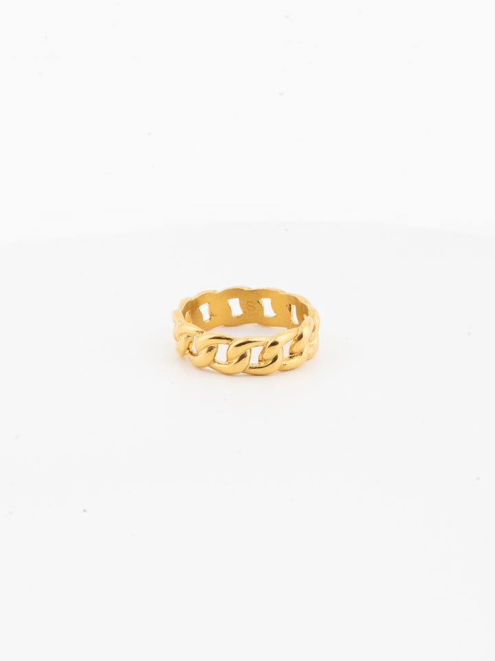 CUBAN RING | 18K Goud