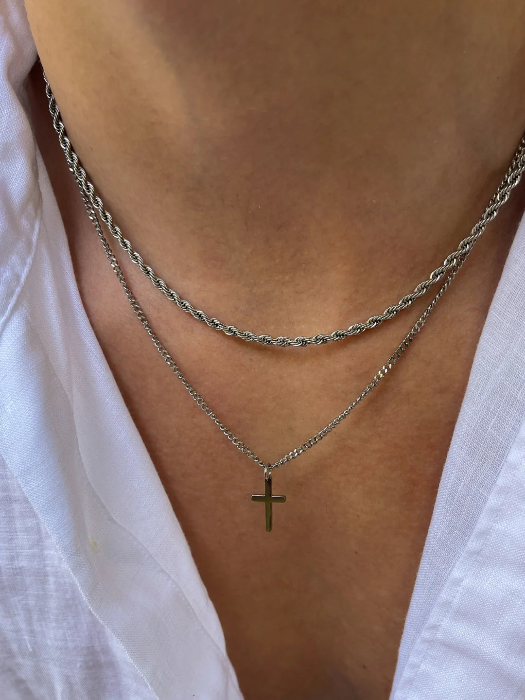 CROSS CHAIN | Zilver