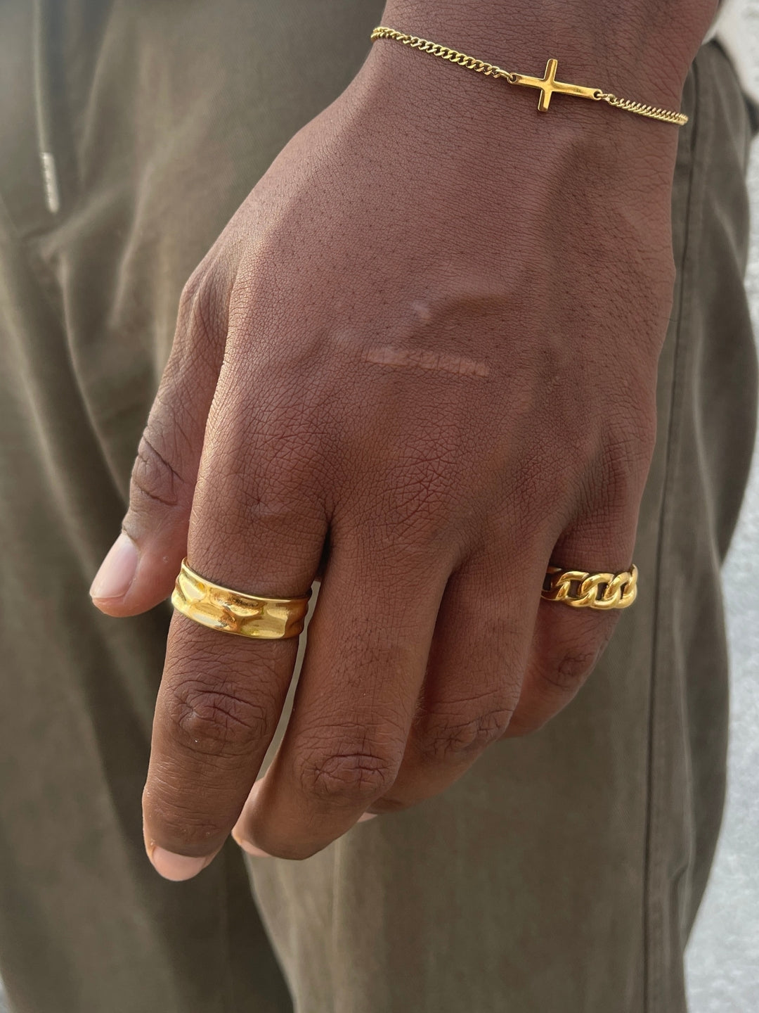 UNISIZE AMSTERDAM RING | 18K Goud