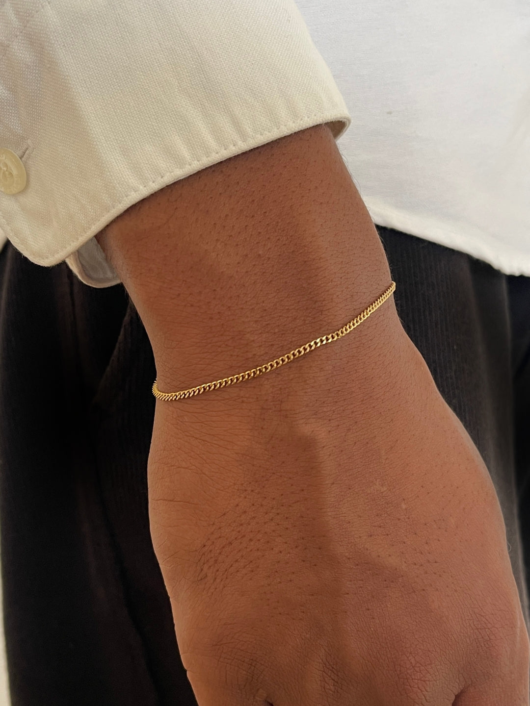 CUBAN BRACELET 1.8MM | 18K Goud