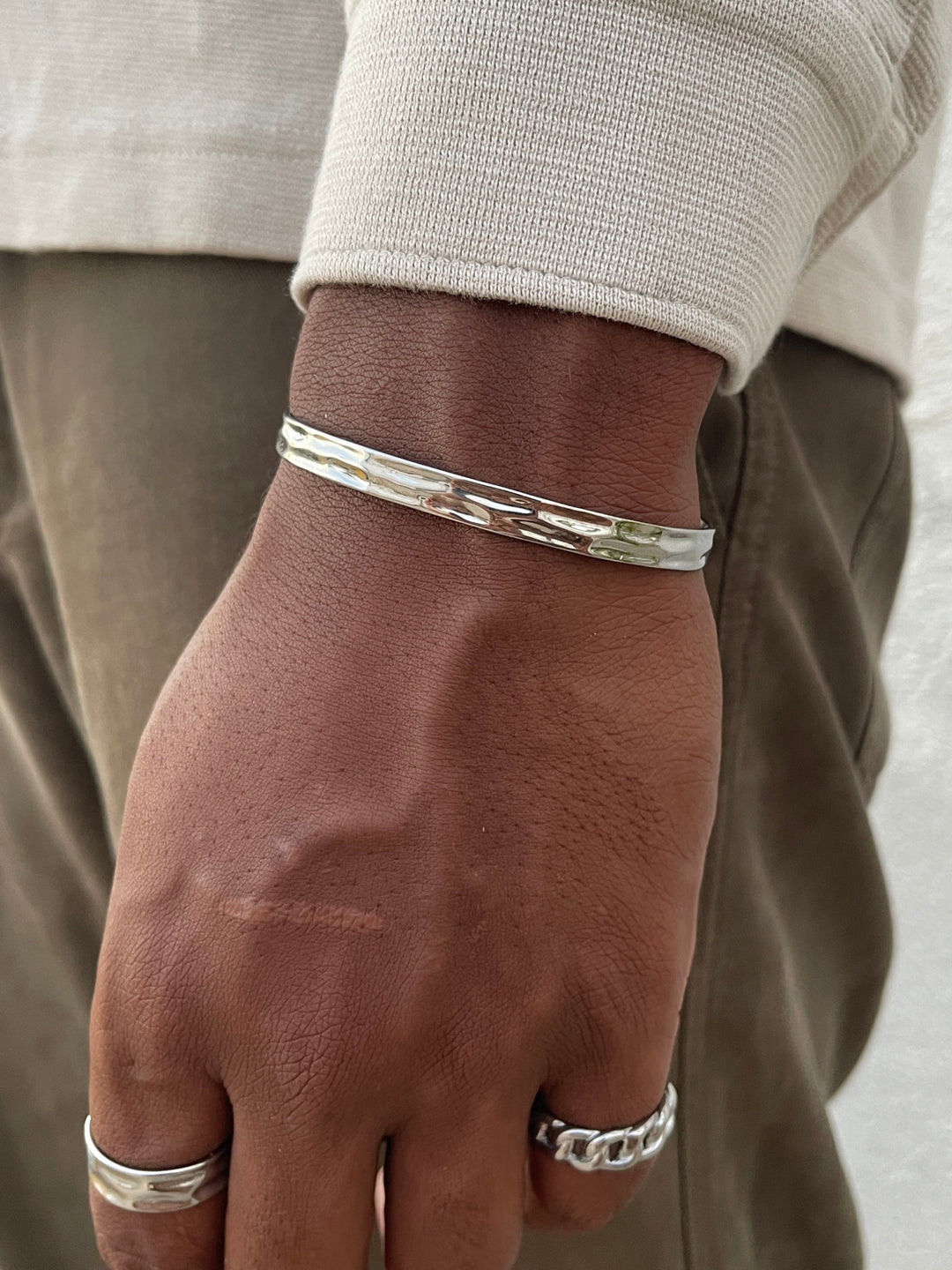 UNISIZE AMSTERDAM BRACELET | Zilver