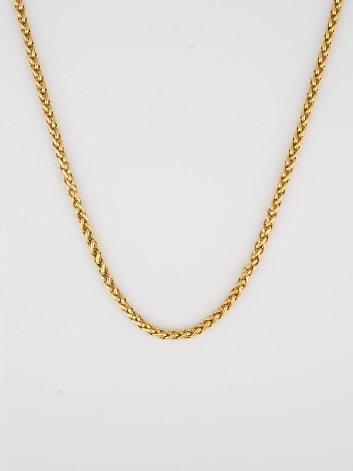 WHEAT CHAIN 3MM | 18K Goud