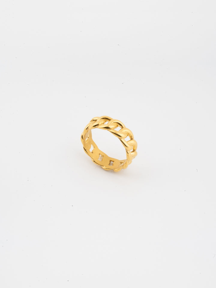 CUBAN RING | 18K Goud