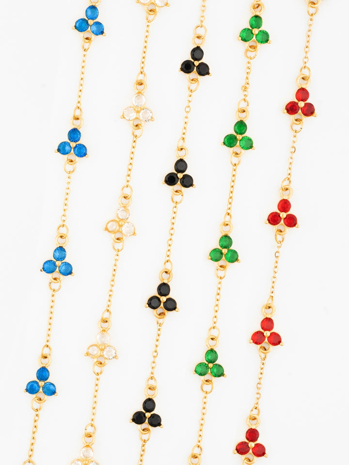 MIDNIGHT CLOVER BRACELET | 18K Goud