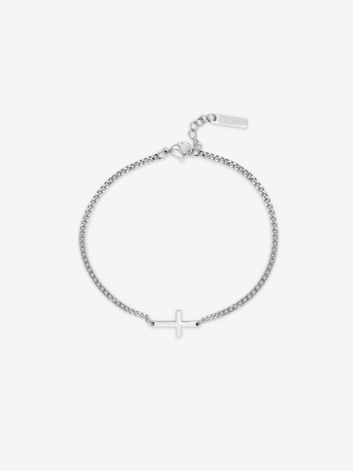 CROSS BRACELET | Zilver