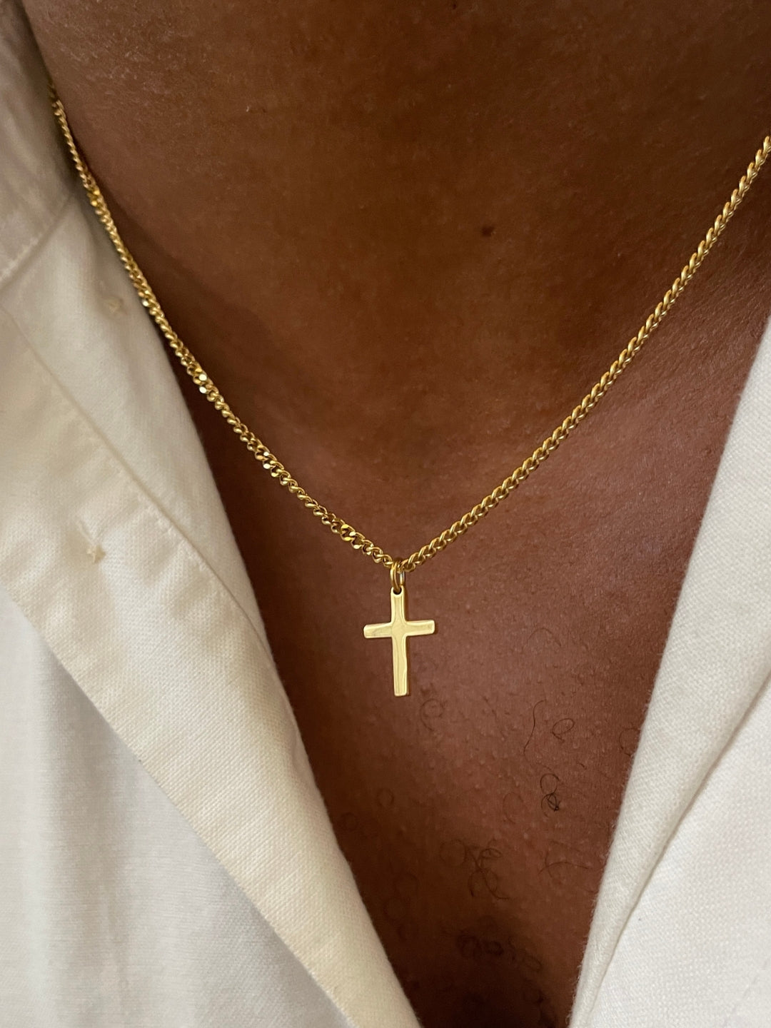 CROSS CHAIN | 18K Goud