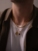 MIDNIGHT GEMSTONE CHAIN | 18K Gold