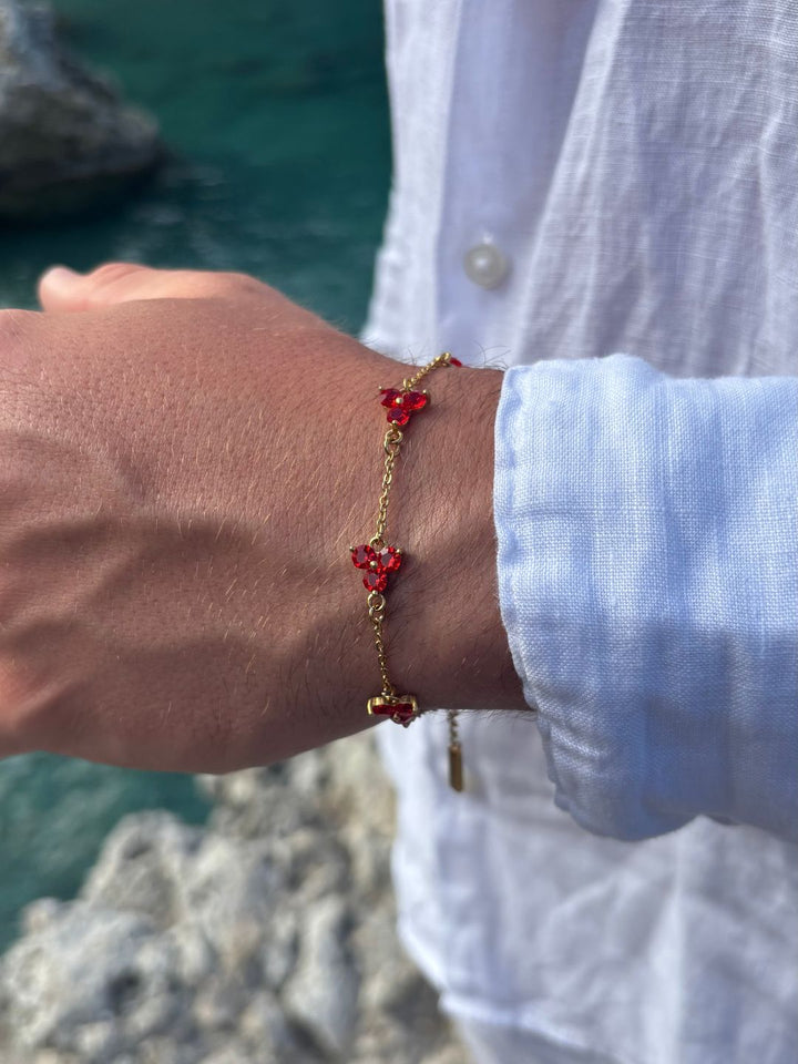 RED CLOVER BRACELET