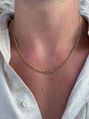FIGARO CHAIN 3MM | 18K Gold