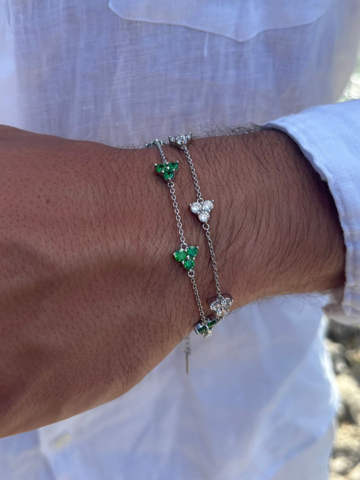 WHITE CLOVER BRACELET