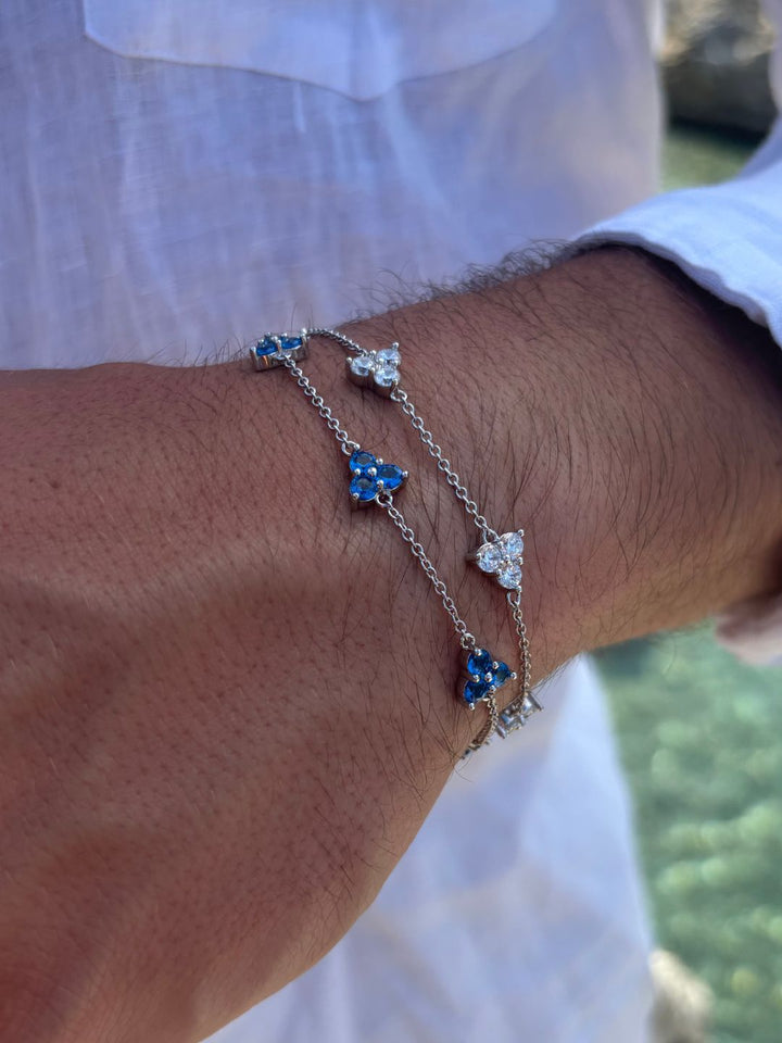 WHITE CLOVER BRACELET