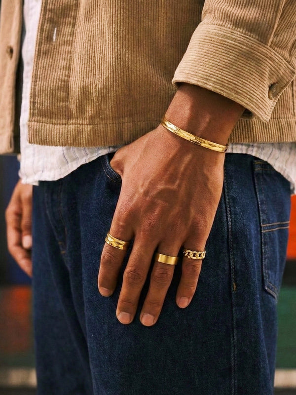UNISIZE AMSTERDAM BRACELET | 18K Gold
