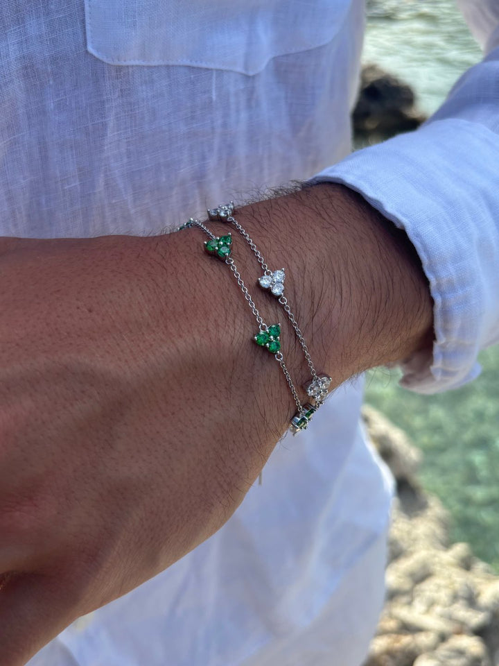 GREEN CLOVER BRACELET