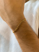 FIGARO BRACELET 3MM | 18K Gold