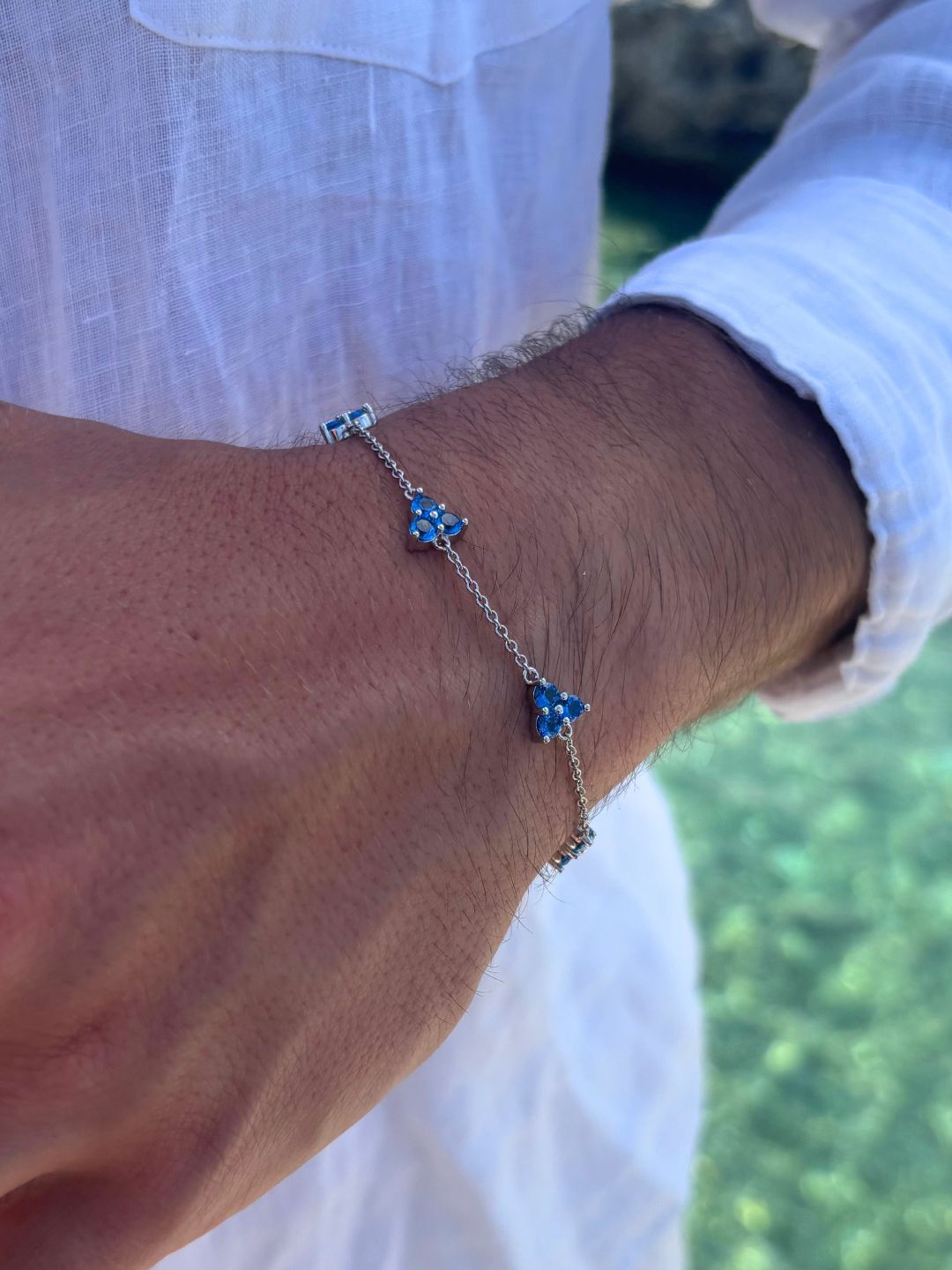 OCEAN CLOVER BRACELET