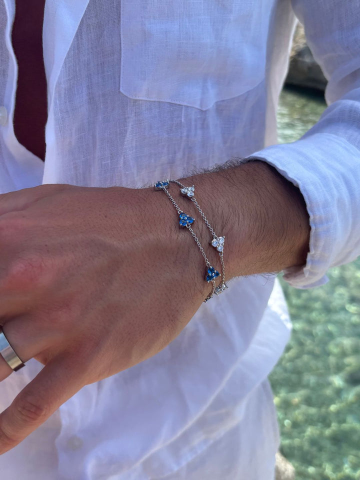 OCEAN CLOVER BRACELET
