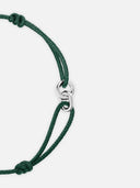 GREEN UNITY BRACELET | Silver