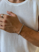 WHEAT BRACELET 5MM | Silver