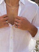 UNISIZE TROPEZ RING | Silver