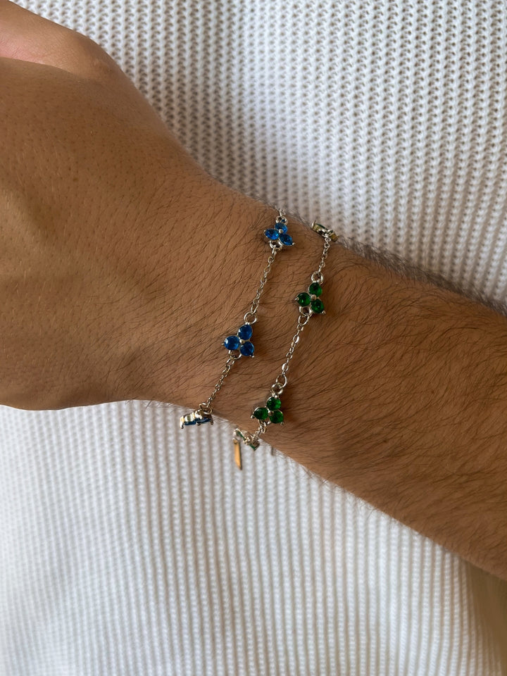 OCEAN CLOVER BRACELET