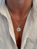 COMPASS CHAIN | Silver