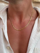 FIGARO CHAIN 3MM | 18K Gold