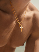 CHRISTIAN CHAIN SET | 18K Gold