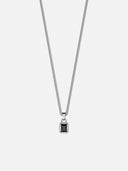 MIDNIGHT GEMSTONE CHAIN | Silver