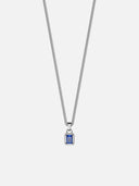 OCEAN GEMSTONE CHAIN | Silver