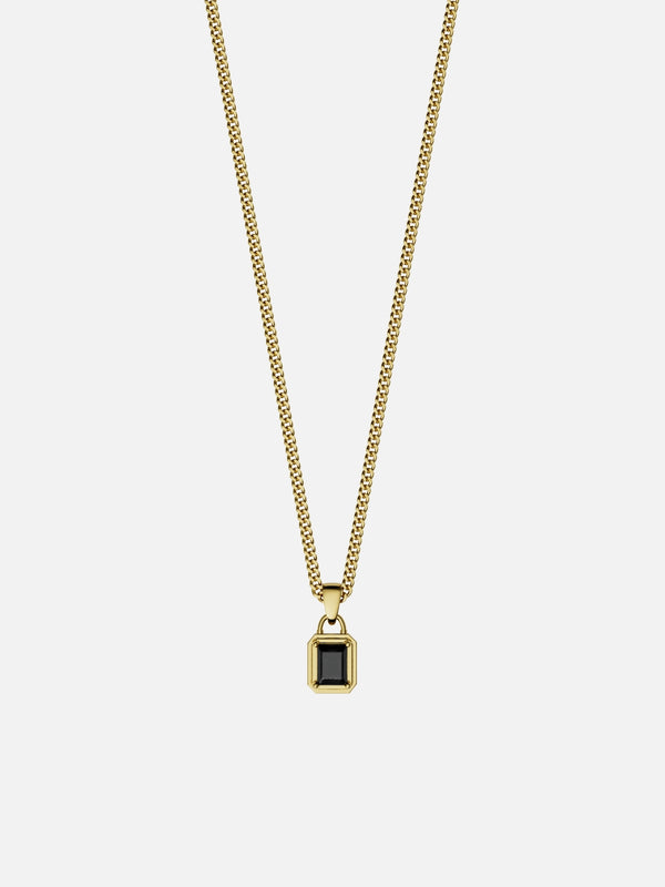 MIDNIGHT GEMSTONE CHAIN | 18K Gold