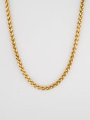 WHEAT CHAIN 5MM | 18K Gold
