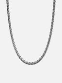 WHEAT CHAIN 5MM | Silver